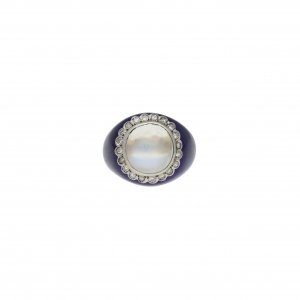 "Mondscheinsonate" - Mondstein Ring