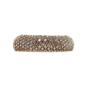 "A sea of champagne" - Roségold Armband mit Champagner Brillanten