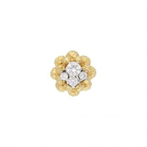 "Gold and diamond´s" - Außergewöhnlicher Ring mit Brillanten
