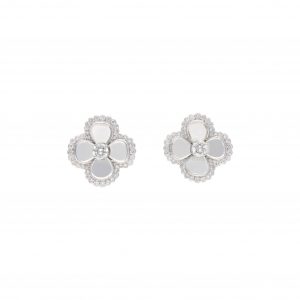 "Diamond leaves" - Einzigartige Diamant Ohrstecker