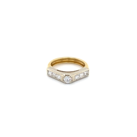 "For my Princess" - Bicolor Diamantring