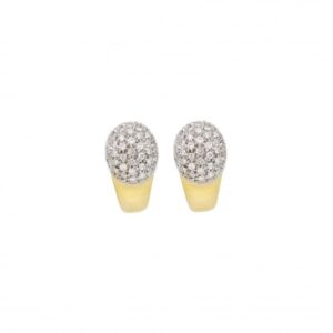 "Sparkling Clips" - Ohrstecker mit Brillanten