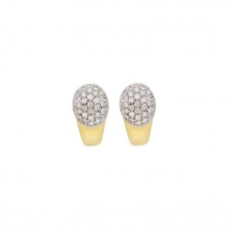 "Sparkling Clips" - Ohrstecker mit Brillanten