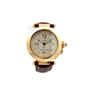 "Cartier Pasha" - Damen Armbanduhr 18 Karat Gold