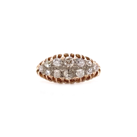 "L'importance de l'antiquité" - Antiker Ring mit Diamanten