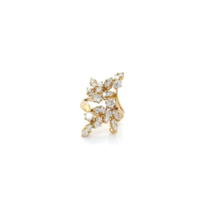 "In love with flowers" - Verspielter Brillantring