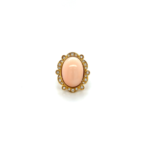 "Korall Ring" - Ring mit einem Korall