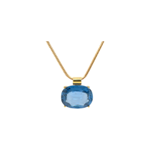 "Into the Blue" - Faszinierendes Topas Collier von ca. 51.0 ct.