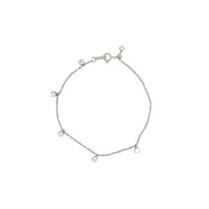 "Dancing Diamonds" - Zartes Armband mit Brillanten zus. 0,41ct