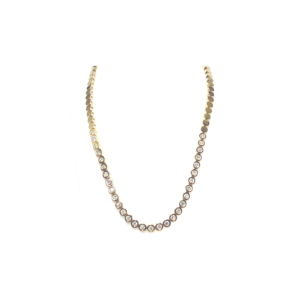 "Funkelnde Eleganz" - Collier mit Brillanten