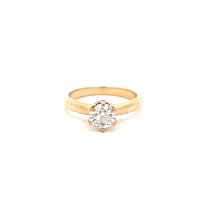 "Promise of love" - Solitaire Ring Gelbgold