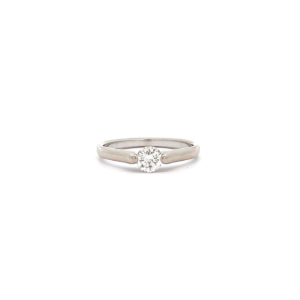 "Funkelnder Stern" - Solitaire Ring