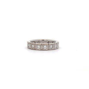 "Sparkling Infinity" - Memory Ring mit Brillanten 1.33 ct.