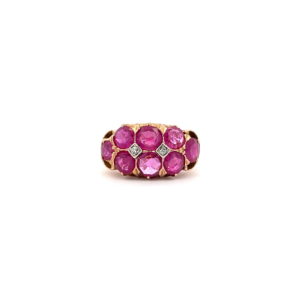 "Pink Love" - Ring mit Rubin & Diamanten