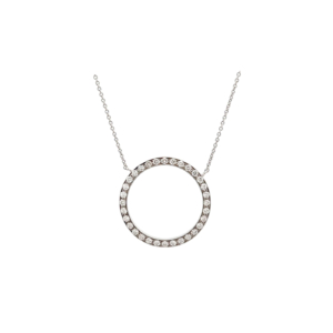 "Around" - Kreis Collier mit Brillanten