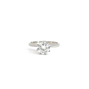 "Shine white" - Solitaire 8er Krappe 1.13 ct.