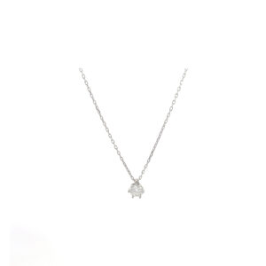 "Funkelndes Weiß" - Brillantcollier Weißgold 0.51 ct.