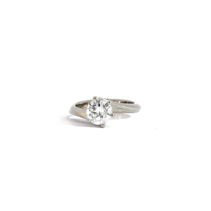 "Sparkling Love" - Solitaire Weißgold 1.10 ct.