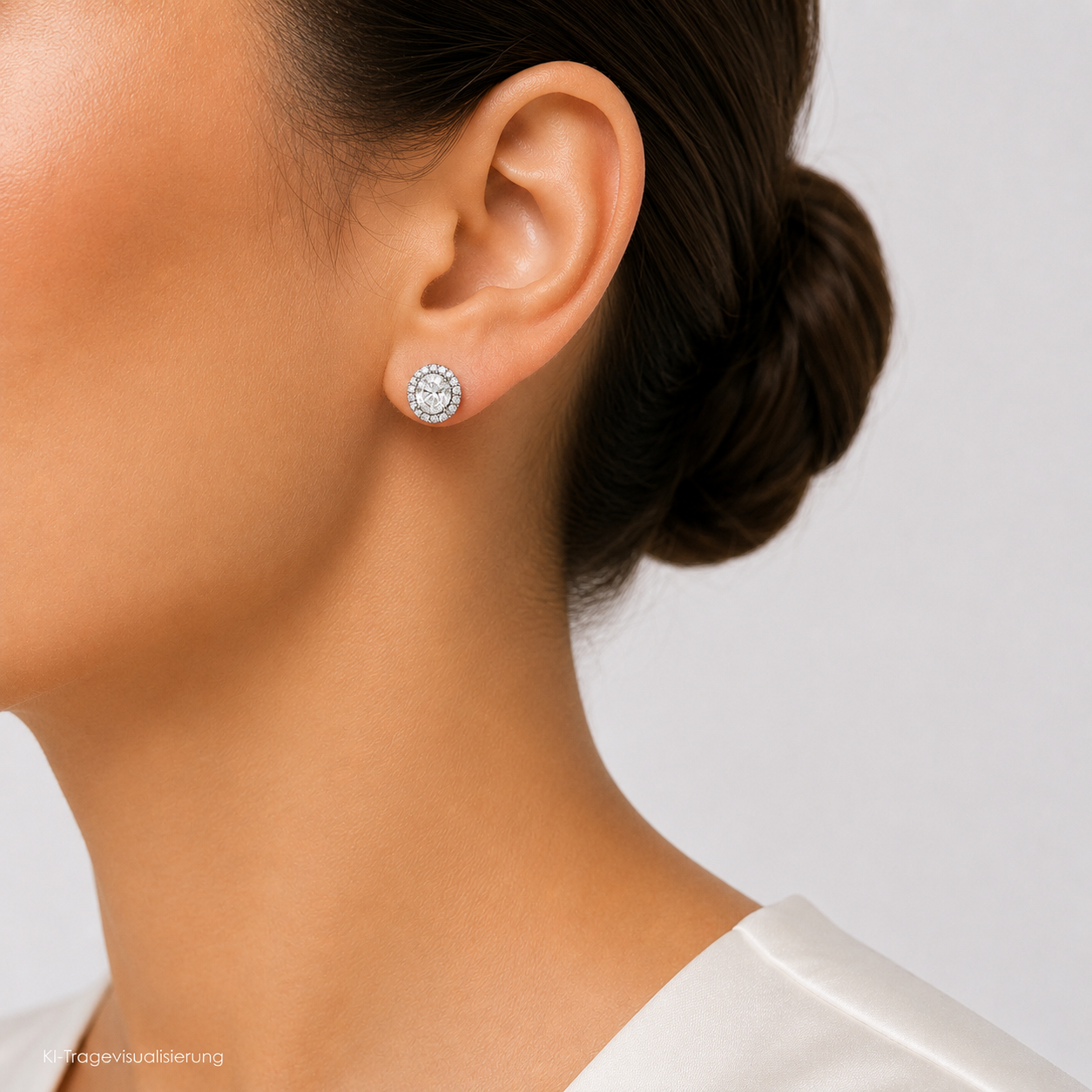 "Sparkling Circles" - Ohrstecker Weißgold mit Brillanten 1.84 ct.