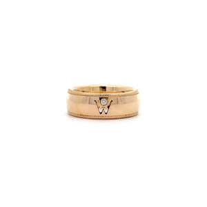 "Wellendorff" - Schlichter Gelbgold Ring