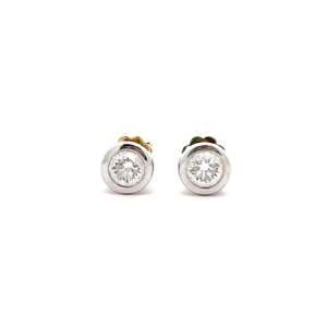"Schlichte Schönheit" - Klassische Ohrstecker 0.80 ct.
