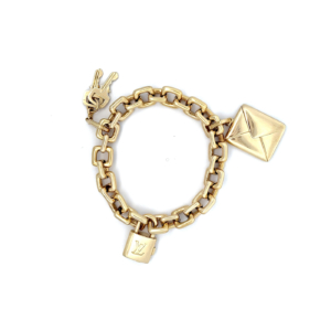 "Louis Vuitton" - Charm Armband aus 18 Karat Gold