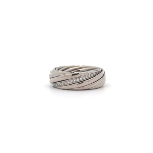 "Helioro" - Weißgold Ring by Kim