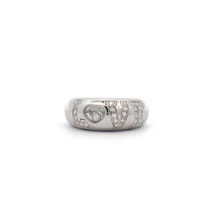 "Chopard" - Weißgold Love Ring