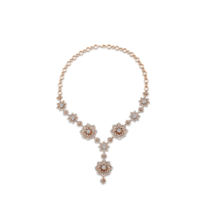 "A sea of flowers" - Collier mit Brillanten in Roségold