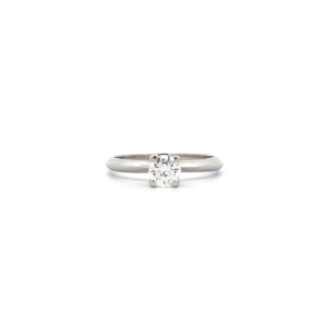 "Say Yes" - Weißgold Solitaire Ring