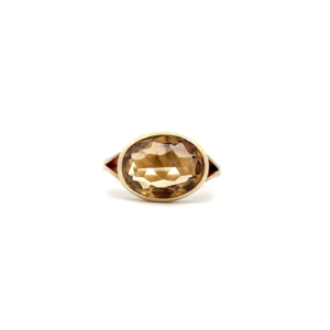 "Sonnenstrahlen" - Citrin Ring