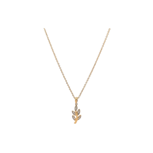 "Beautiful Leaf" - Anhänger mit Brillanten