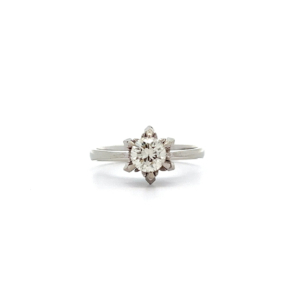"Sparkling Ice Crystal" - Vintage Solitaire