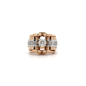 "Wertvoller Begleiter" - Bicolor Vintage Ring