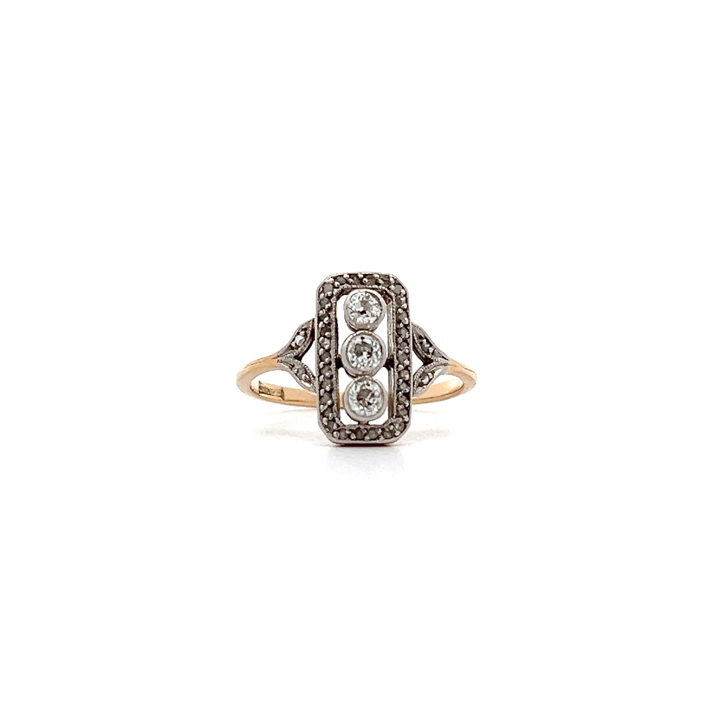 "Schlichter Begleiter" - Art Déco Ring
