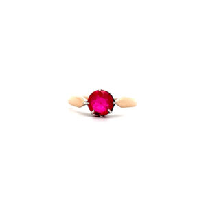 "Endless Love" - Antiker Rubin Ring