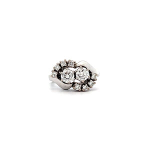 "Im Tanz vereint" - Hochwertiger Brillantring 1.25 ct.