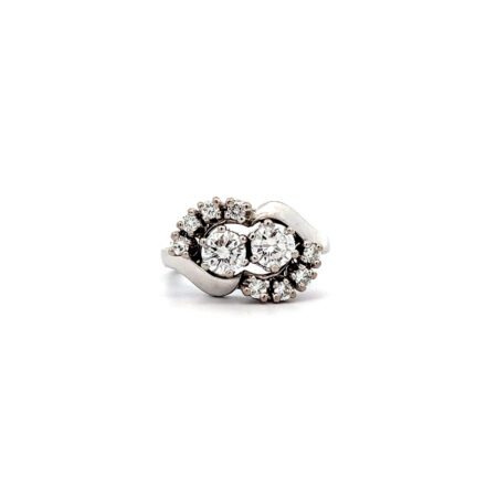 "Im Tanz vereint" - Hochwertiger Brillantring 1.25 ct.