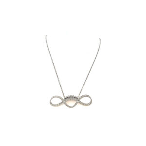 "Forever" - Angefertigtes Collier Weißgold/Platin