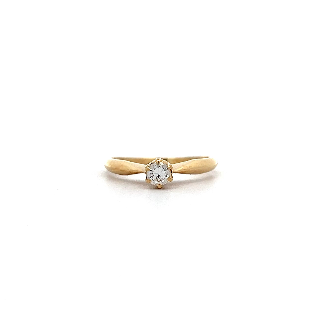"Für die Ewigkeit" - Solitaire Ring 0.17 ct.