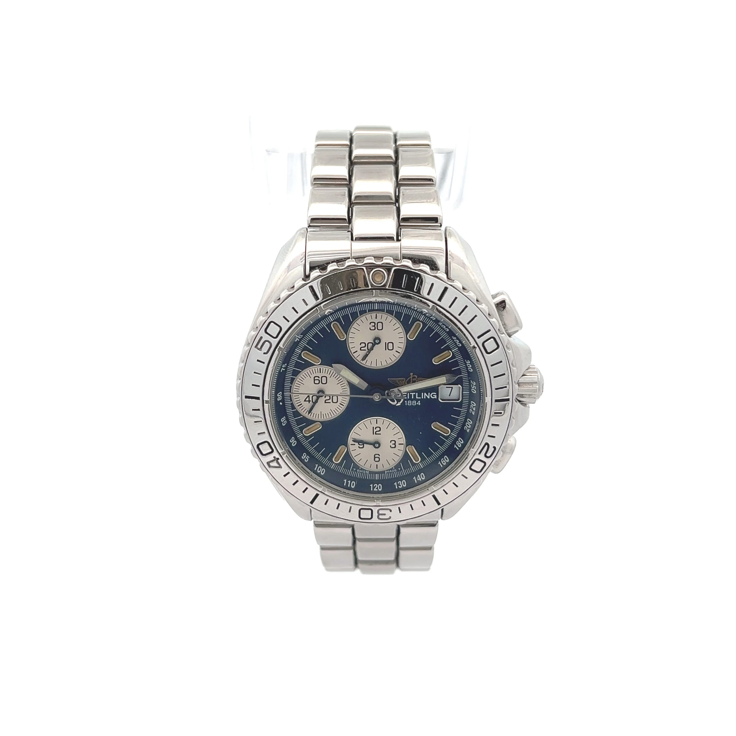 "Breitling Shark" - Stahl Armbanduhr