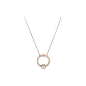 "Lichterglanz" - Roségold Collier mit Diamanten
