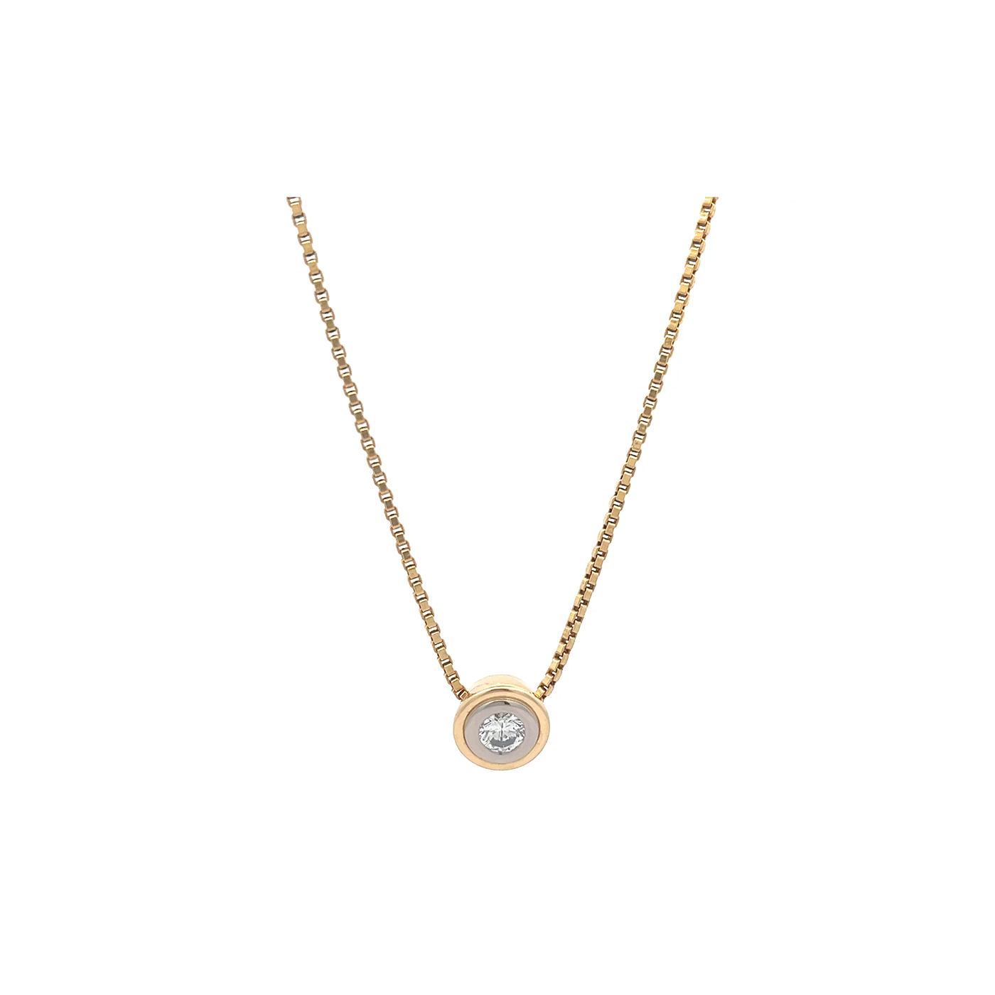 "Powerfull Brilliant" - Collier mit 0.65 ct. Brillant