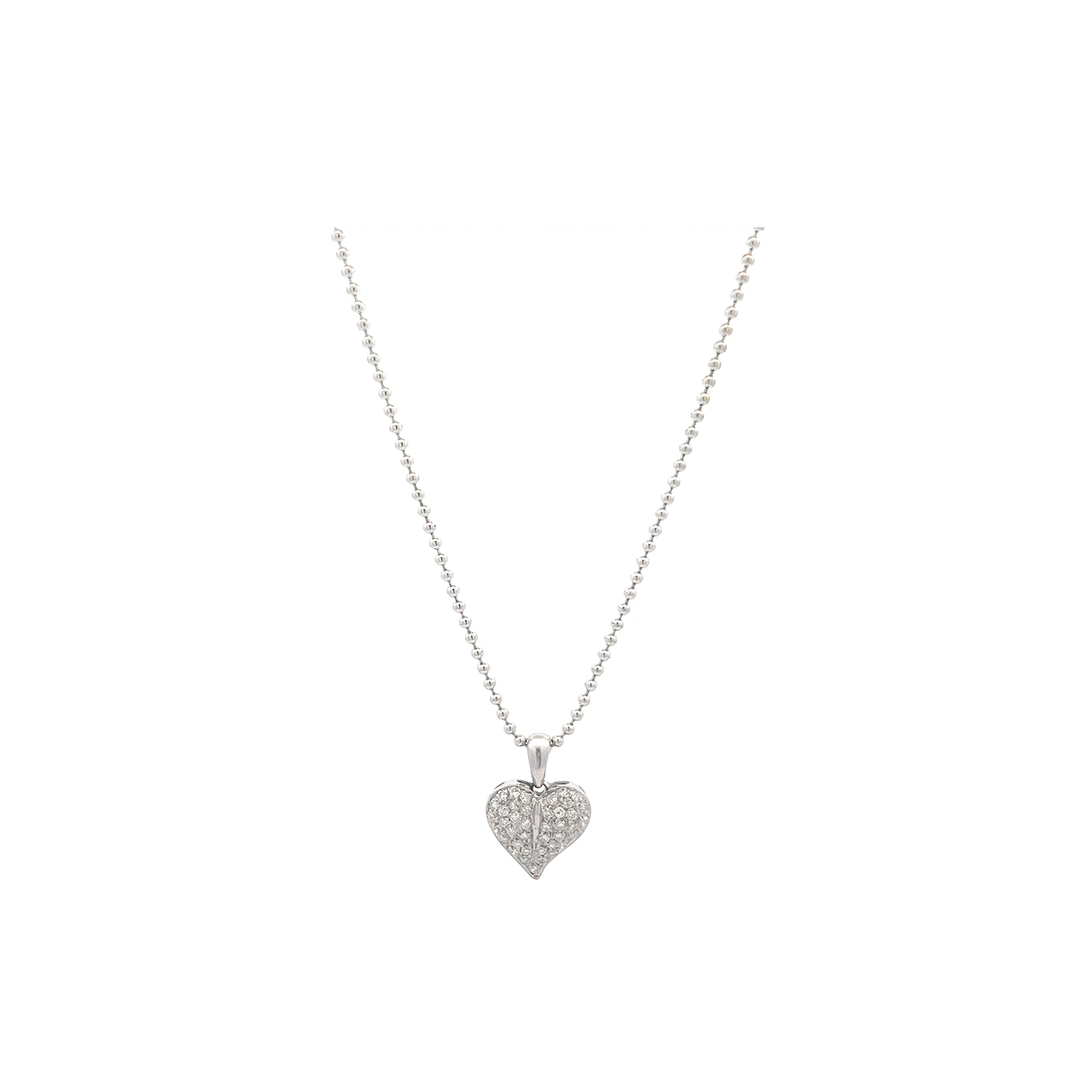 "Sparkling Heart" - Kette mit Herzanhänger