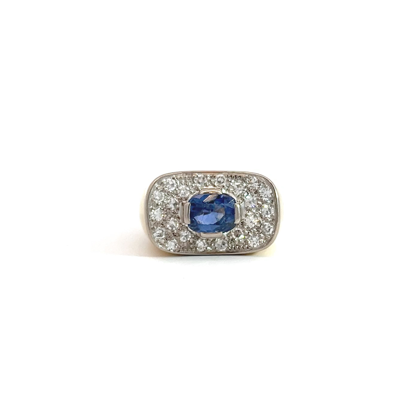 "True Love" - 18 Karat Gelbgold Saphir Ring