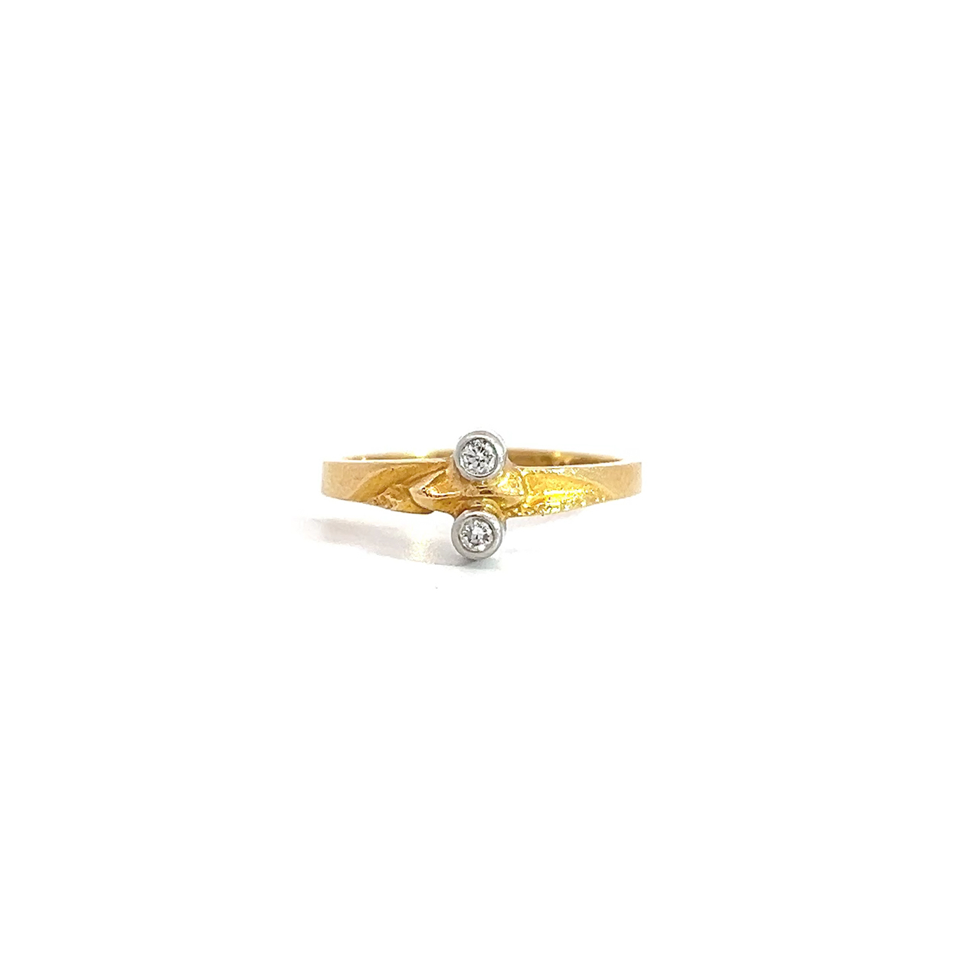 "Filigranes Funkeln" - 18 Karat Gelbgold Lapponia Ring