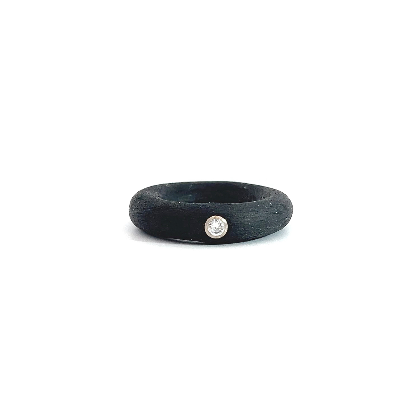"Black Fascination" - Kautschuk Ring André Ribeiro