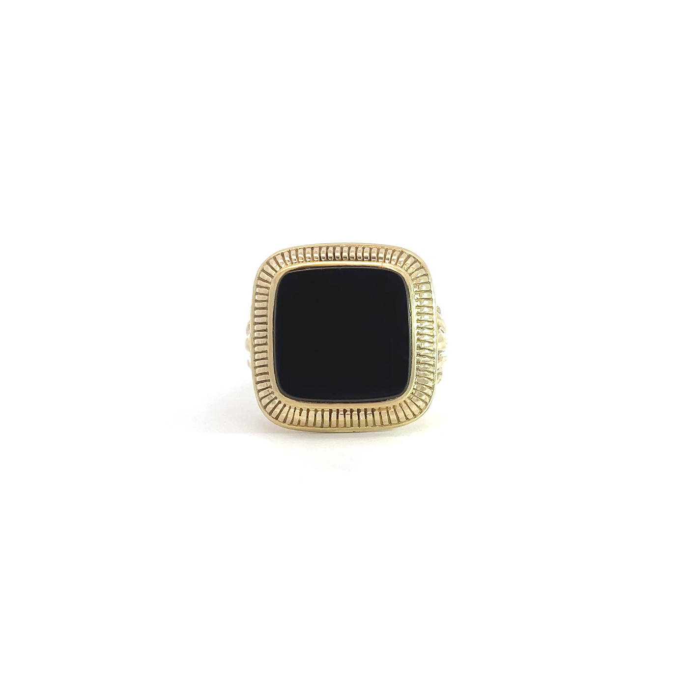 "Statement for him" - Vintage Ring in 14 Karat Gelbgold