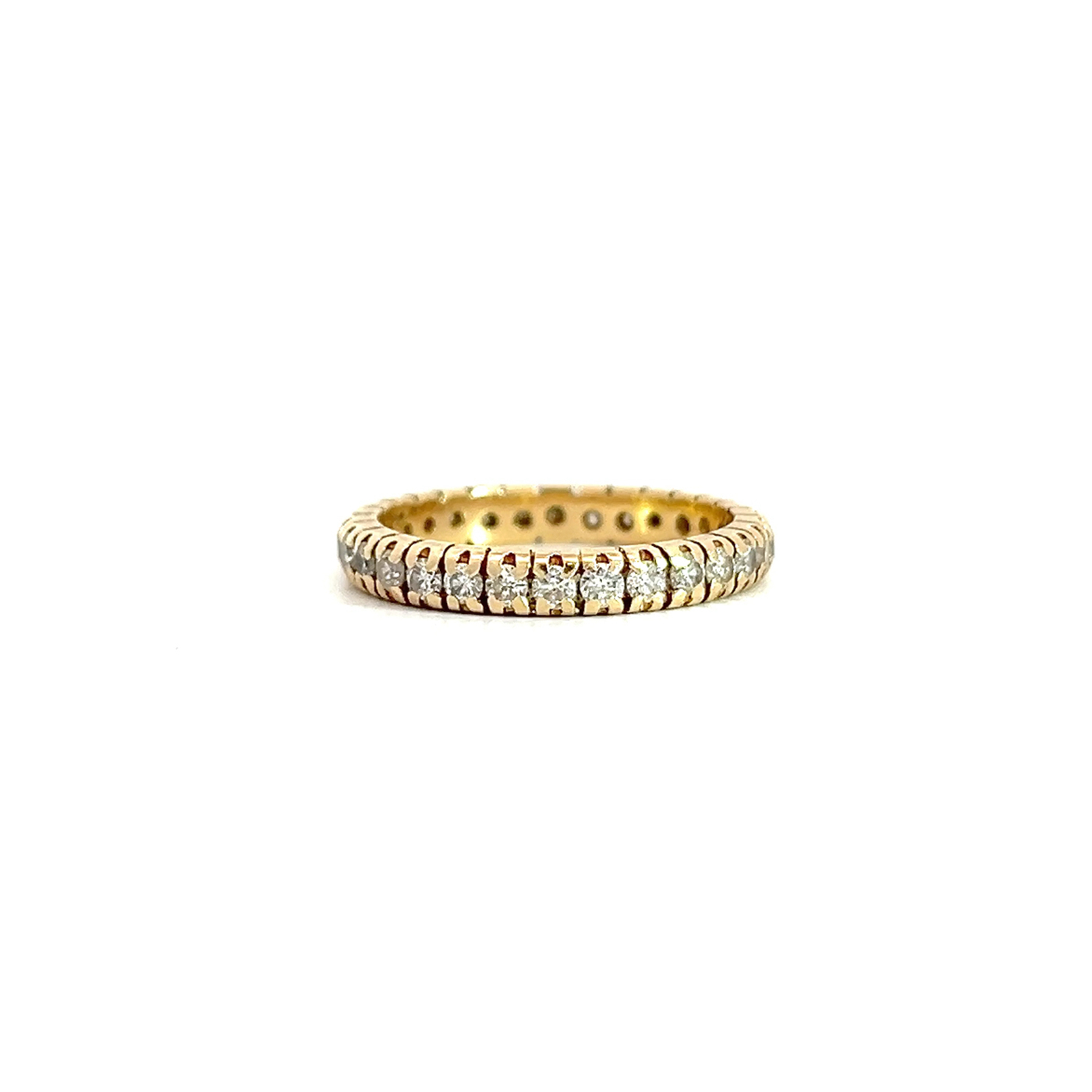 "Golden Memorys" - 14 Karat Gelbgold Memory Ring