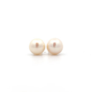 "Pure Pearl" - Perlen Ohrstecker 8 Karat Gold